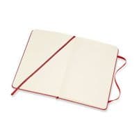 Moleskine - Classic Notebook - Pocket Hardcover - Scarlet Red (plain)